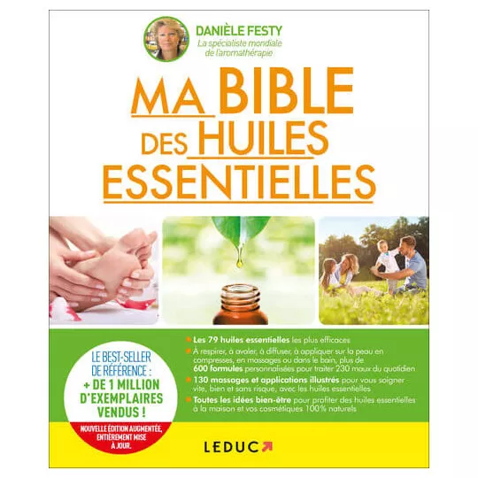 Boek “Mijn bijbel van essentiële oliën” van Daniel Festy