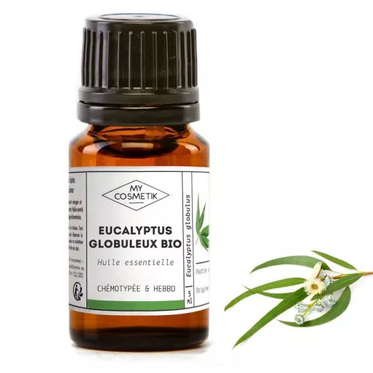 Globulous Eucalyptus biologische etherische olie