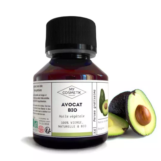 Biologische plantaardige avocado-olie